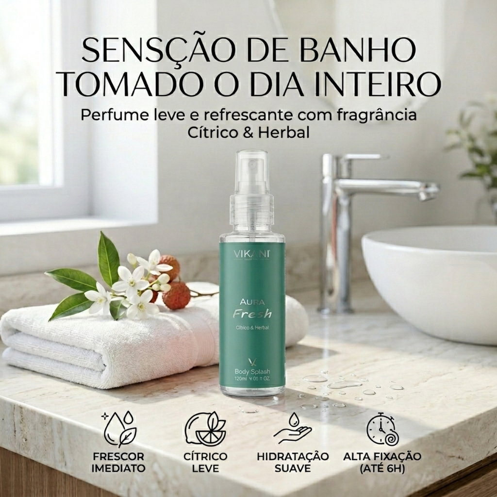 Body splash Aura Fresh 120ml