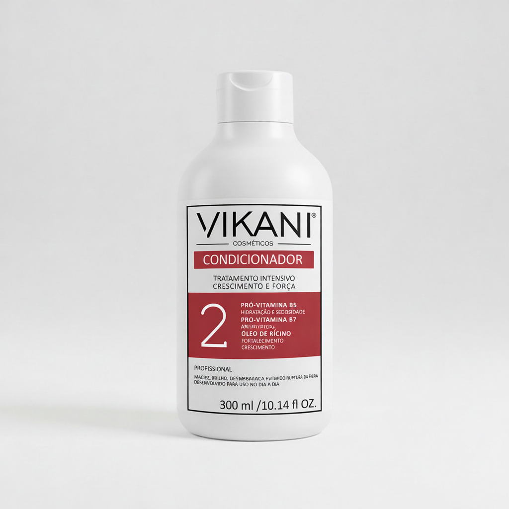 Condicionador Crescimento Capilar Força e Vitalidade 300mL - Vikani